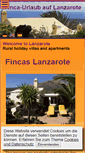 Mobile Screenshot of lanzarotefincas.de